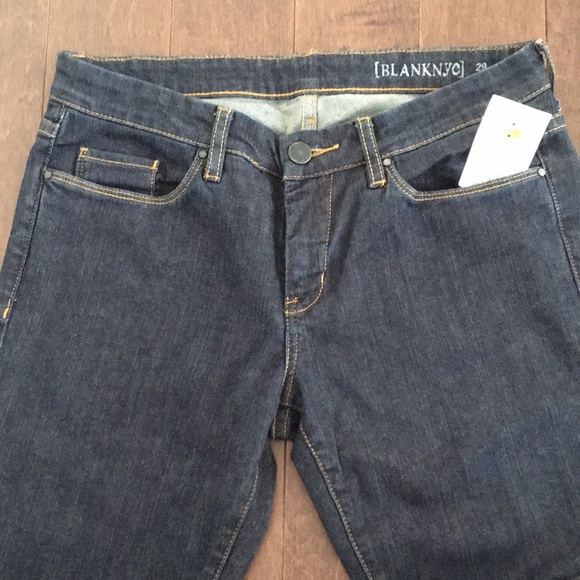 BlankNYC 29 Jeans NWT Indigo Classic Slim Denim - Picture 6 of 11